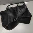 Women PU Solid Color Shoulder Bag Underarm Bag Top-Handle Bag Large Capacity for Travel Shopping Daily Use