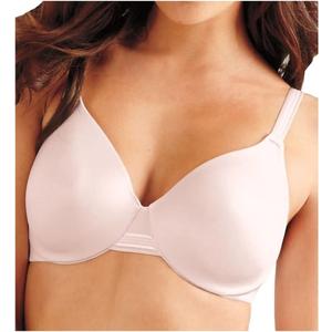 Bali Womens One Smooth U Underwire Bra, Smoothing & Concealing Full-coverage Df3w11 Bras, Blushing Pink, 38D US