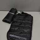 2 pack BASIC CONCEPTS Airplane Foot Hammock for Plane Travel Essentials - Airplane Travel Essentials, Long Flight Foot Rest - Plane Gadgets