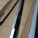 Aluminum Brush Door Sweep for Bottom of Door Exterior, 36 Inch, Metal Door Sweep for Interior & Exterior Doors, Storm Doors, & Screen Doors, Seals Gaps up to 1-1/2", Made in USA