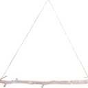 Kichvoe 21Inch White Birch Logs for Decoration - Driftwood Wall Hanging Decor, Decorative Farmhouse Home Wall Hanging Decor, 21.5"L x 15.9"W