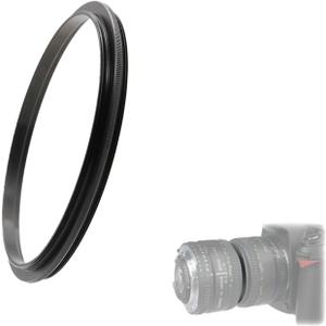 Aluminum Male to Male Lens Adapter Ring for Macro Photography 77-58mm,77-77mm,77-82mm (77-82mm)