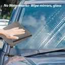 2 x Thickened Magic Cleaning Cloth for Glass, 5Pcs Microfiber Cloth, 11.8 inches x 11.8 inches