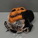 Sound Activated 39" Halloween Animatronics Pumpkin Ghost with Rising and Falling Skull, Red LED Eyes & Scary Sounds, Spooky Halloween Decorations for Haunted House Outdoor Porch Yard Display Decor