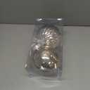 Large Christmas Ball Ornaments, Oversized Shatterproof Plastic Decorative Hanging Mercury Ornaments Ball for Xmas Holiday Party Decorations (Champagne, 6.0")