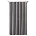 Zenna Home, 70 x 72 Inch, Grey Waterproof Fabric Shower Curtain or Liner, 70 x 72