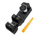 Driver-Side Window Switch - FR3Z14529CB - Fits 15-21 Ford Mustang - Plug & Play, Free Pry Bar