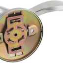 Probrico Half Dummy Door Handles Levers Single Side Non-Turning Door Handles - Pack of 2 for Closets with a Satin Nickel Finish, Left Handing