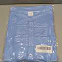 Men's Casual Shirts Classic Button Mens Casual Henley t-Shirt Classic Summer Basic Solid Lightweight Tees Top (X-Large, Blue)