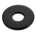 50 PCS 5/16" Stainless Flat Washers, 19/20" Outer Diameter, 18-8 (304) Stainless Steel Metal Washers for Screws and Bolts, Black Finish