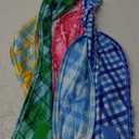 5 Pcs Dog Cooling Bandanas Dog Instant Cooling Neck Wraps Breathable Ice Scarf Pet Heat Relief Basic Collars for Small Medium Large Pet Hunting Training Camping Accessories for Summer(L)