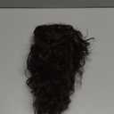 ZQIAN BEAUTY 12 Inch Dark Brown Ponytail Extension - Soft Curly Pony Tails Hair Extensions, Claw Clip Ponytail Extension, Short Synthetic Hair Pieces for Women (Color: Dark Brown)