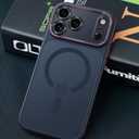 Magnetic for iPhone 17 Pro Max Case with Integrated Camera Protection, [Seamless Work with Magsafe] [Military Grade Shockproof] [Covered Camera Control Button] Case for iPhone 17 Pro Max 6.9'', Black