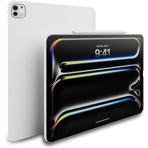 MAGEASY CoverBuddy Lite for M4 & M5 iPad Pro 11" (2024-2025) - iPad Pro Case Compatible with Magic Keyboard for iPad Pro (M4 & M5) - White (1.2)