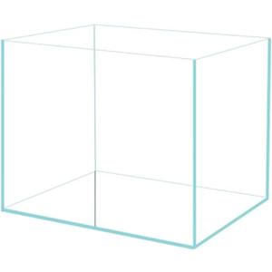AWXZOM Small Nano Tall Rimless Tank, Glass Fish Tank, Betta Tank (0.7 Gallon, 5.9x4.3x5.1in/15x11x13cm)