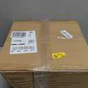 Boho Rattan Lamp Shade, 12.6" Top x 12.6" Bottom x 7.68" High, Natural Rattan & Linen Double Layer Lamp Shades for Floor Lamps Table Lamps Chandelier, UNO Fitter Lampshade Replacement, Easy Assembly