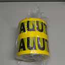 GroTheory Caution Tape 2 Pack, 3" x1000ft Safty Tape Yellow Caution Tape Roll, Halloween Decorations Construction Tape for Danger/Hazard Areas/Crime Scene Halloween Party Decorations