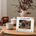 Grandchild 4x6 Picture Frame, Grandparents Grandkids Photo Frame, Grandparents Gifts for Christmas from Grandkids, a Grandchild Is a Gift from Above Wooden Photo Picture Frames