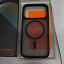 TORRAS Magnetic Shockproof for iPhone 17 Pro Case, Camera Control, Compatible with MagSafe, Military-Grade Protection, Stronger Slim Translucent Phone Case for iPhone 17 Pro, Black