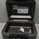 SentrySafe Dark Gray Fireproof and Waterproof Safe with Key Lock, Chest Lock Box with Carrying Handle for Travel, 0.28 Cubic Feet, 6.6 x 15.4 x 14.3 Inches, CFW20201
