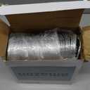 Maxdot Pack of 200 Aluminum Foil Clam Shells 3.7 x 3.5 Disposable Food Shell Pans Grillable Shells Oyster Baking Dish Pie Tins Plate for Serving All Types of Clam Pies Oysters Scallop Crab Cakes Dip