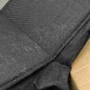 FHSQX 4 Pack Shoe Organizer for Closet,Foldable Shoe Organizer,Fits up to 48 Pairs, Storage Containers With Bottom Support for Shoes (Black, (16.5 * 12.6 * 9.5) x4)