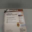 Keurig 3-Month Brewer Maintenance Kit Includes Descaling Solution, Water Filter Cartridges & Rinse Pods, Compatible Classic/1.0 & 2.0 K-Cup Coffee Makers, 