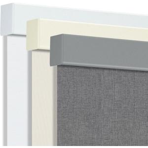 Grandekor Blackout Cordless Roller Shade,Hemp-Dark Gray,35" W x 48" H