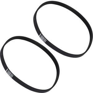 Canamax W10006384 Washer Drive Belt - Compatible with Whirlpool Kenmore Washers - Replaces W10006384 AP6014712 PS11747978 WPW10006384 - Pack of 2