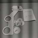 SAMODRA Bidet Attachment, Non-Electric Cold Water Bidet Toilet Seat Attachment with Pressure Controls, Retractable Self-Cleaning Dual Nozzles for Frontal & Rear Wash - Black