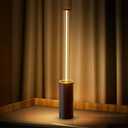 SisiHokai Portable Cordless Lamp, 3-Way Touch USB Rechargeable Battery Operated Table Lamp, Minimalist Small Lamp for Bedside and Kitchen, Ambient Light for Dining and Bar, Black