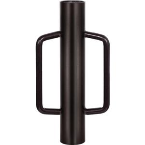 MIXXIDEA 11LB T Post Driver Heavy Duty Fence Post Driver Post Pounder with Handle Steel Post Hole Digger Hand Post Rammer for T-PostsU Channel,U Fence Post Wooden Post 16.8 Inch