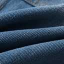 Feidoog Baby Boys Plaid Denim Jacket Toddler Button Down Long Sleeve Lightweight Coat Outerwear (Blue, 4-5T)