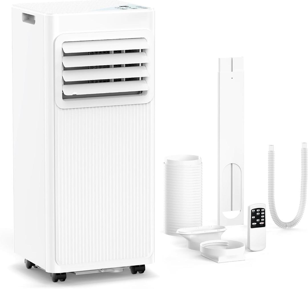8000 BTU Portable Air Conditioners Energy Saving for Rooms up to 450 Sq Ft