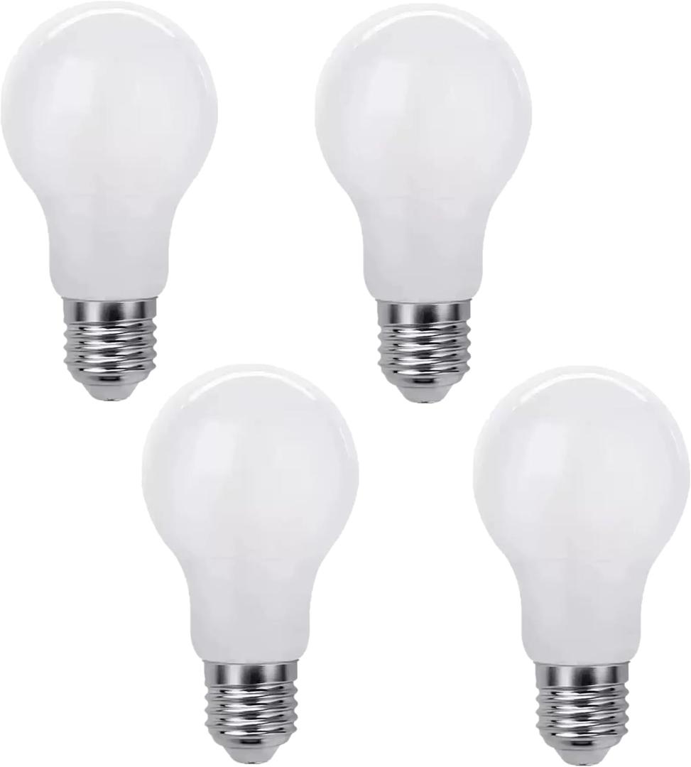 150 Watt Incandescent Light Bulbs, Dimmable, 150W Equivalent, A19 Light Bulbs,High Brightness 2700K Warm White (4PACK)