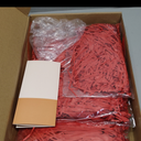 Mapaim 4 Set Bamboo Gift Baskets Empty, Foldable Woven Storage Basket with Handle, Gift Basket Kit with Wrap, Bows & Cards, Empty Gift Baskets to Fill for Baby Shower, Wedding, Holiday Gifts (Oval)