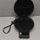 Cuisinart Waffle Maker, 1250W Round Classic Waffle Iron, 5-Setting Adjustable Browning Control, WMR-CANAS, Brushed Stainless