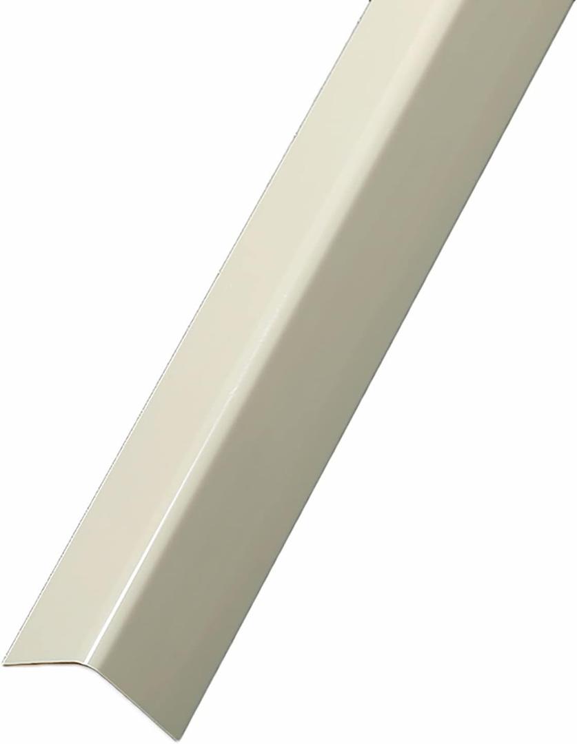Wall Corner Protector Self Adhesive, Corner Guards for Metal/Tile/Glass Walls, 2cm Wide(Color:Beige,Size:1.2m)