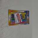 Crayola Erasable Poster Markers, Poster Board Markers, Cool School Supplies, 6ct