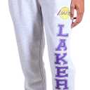 Ultra Game Men's NBA Official Super Soft Game Day Jogger Sweatpants (Gray, XXL)