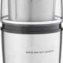 Cuisinart SG-10 Electric Spice-and-Nut Grinder, Stainless/Black, Mini
