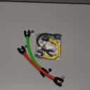 Skylety 4 Pieces Ski Tip Connector Trainer Skiing Training Wedge Aid for Beginners Snow Training, Assorted Colors (Red, Yellow, Green, Black)