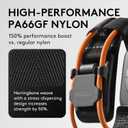 Performance Band Compatible with Apple Watch Ultra Band 49mm 46mm 45mm 44mm 42mm, Gorpcore Design Sport Loop Strap for iWatch 49mm(Ultra 3/2/1),46mm(11/10),45mm(9/8/7),44mm(SE3/SE2/SE/6/5/4),42mm(3/2/1)