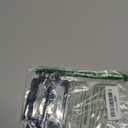 PATIKIL 2-3/4" Door Lock Strike Plate,2 Pcs Stainless T Strike Deadbolt Strike Plate,Door Backplate with Screw for Interior Exterior Door Use(Large Hole), Black