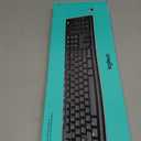 Logitech K270 Wireless Keyboard for Windows, 2.4 GHz Wireless, Full-Size, Number Pad, 8 Multimedia Keys, 2-Year Battery Life, Compatible with PC, Laptop, Black (1 Pack)