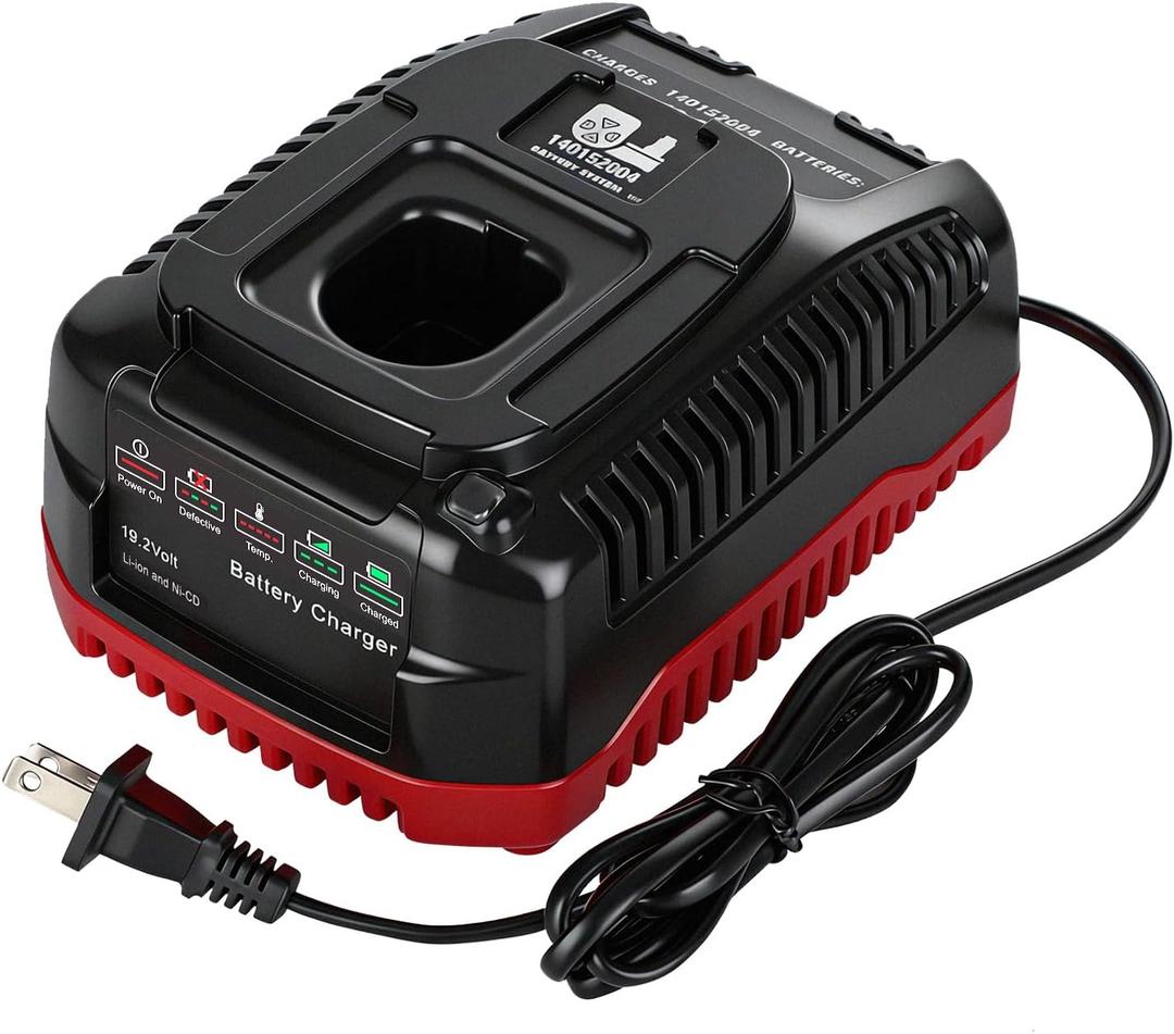 Choerinton Fast Charger for Craftsman 9.6V to 19.2V C3 Batteries, Quick Charge Compatible with 11375 11376 130279005 130279003 1323903 PP2011 PP2020 PP2025 PP2030, Ni-Cd & Lithium