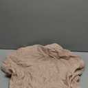 24 x 38 Mini Crib Sheets - Organic Cotton Muslin Fitted Crib Sheet Fitted for Pack and Play - Ultra-Soft and Breathable Crib Sheets for Boys and Girls (Mini Natural Stripe)