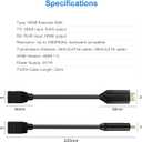Wiistar HDMI Extender Over Cat5e/6 HDMI to RJ45 Extender Ethernet Network Converter Cable Repeater 1080P up to 60m HD MI Transmitter and Receiver for HDTV STB