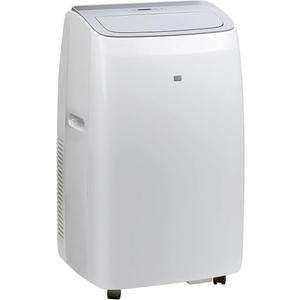 Gasbye Air Conditioner with Dehumidifier, Portable AC for Apartment and Bedroom, 115V, Perfect for Medium Rooms up to 550 Sq. Ft, Remote Control Included, White