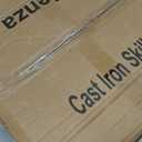 Large Cast Iron Skillet 20 Inch, Pre Seasoned Cast Iron Skillet for Cooking & Frying  XL Heavy Duty Pan with Dual Handles and Cleaner Scrubber  Ideal for Grill, Oven, Stove, Campfire Use